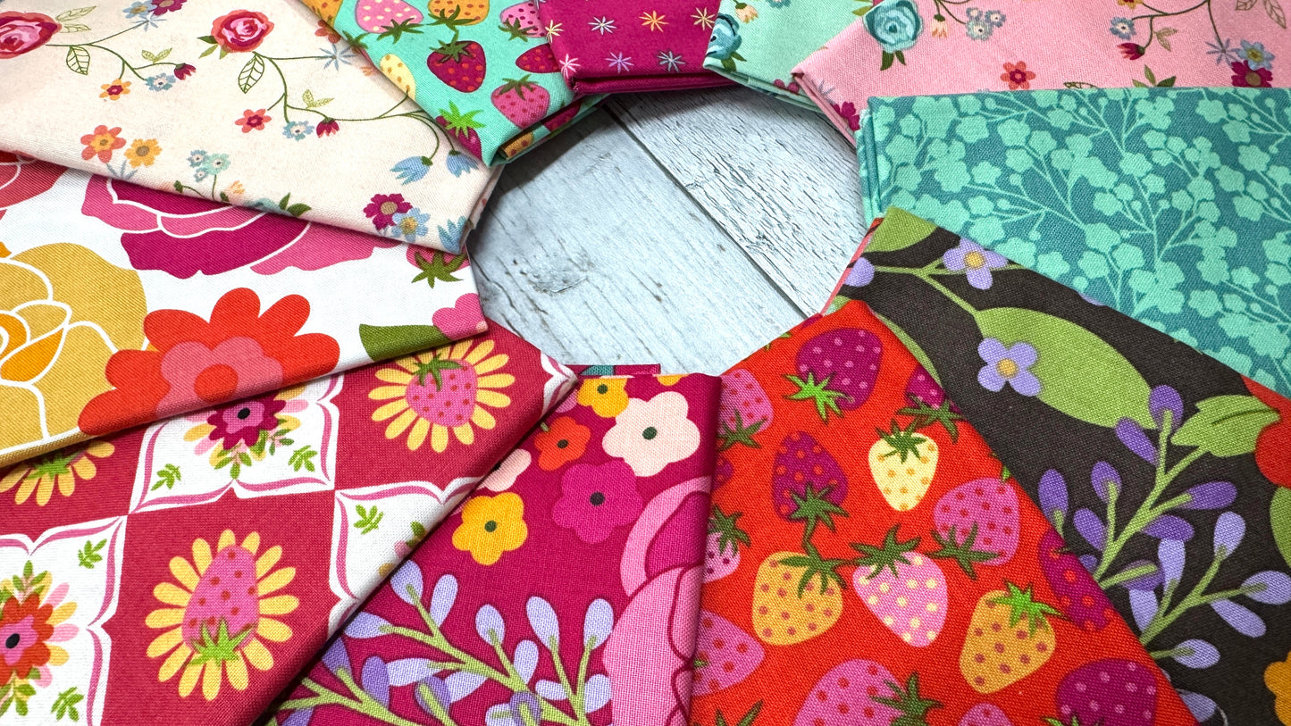 Calico Cowgirls- Shop Assembled Fat Quarter Bundle: Choice of Bundle