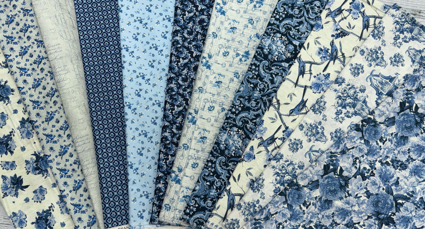 Diamond in the "Rough Cuts": English Blue & White