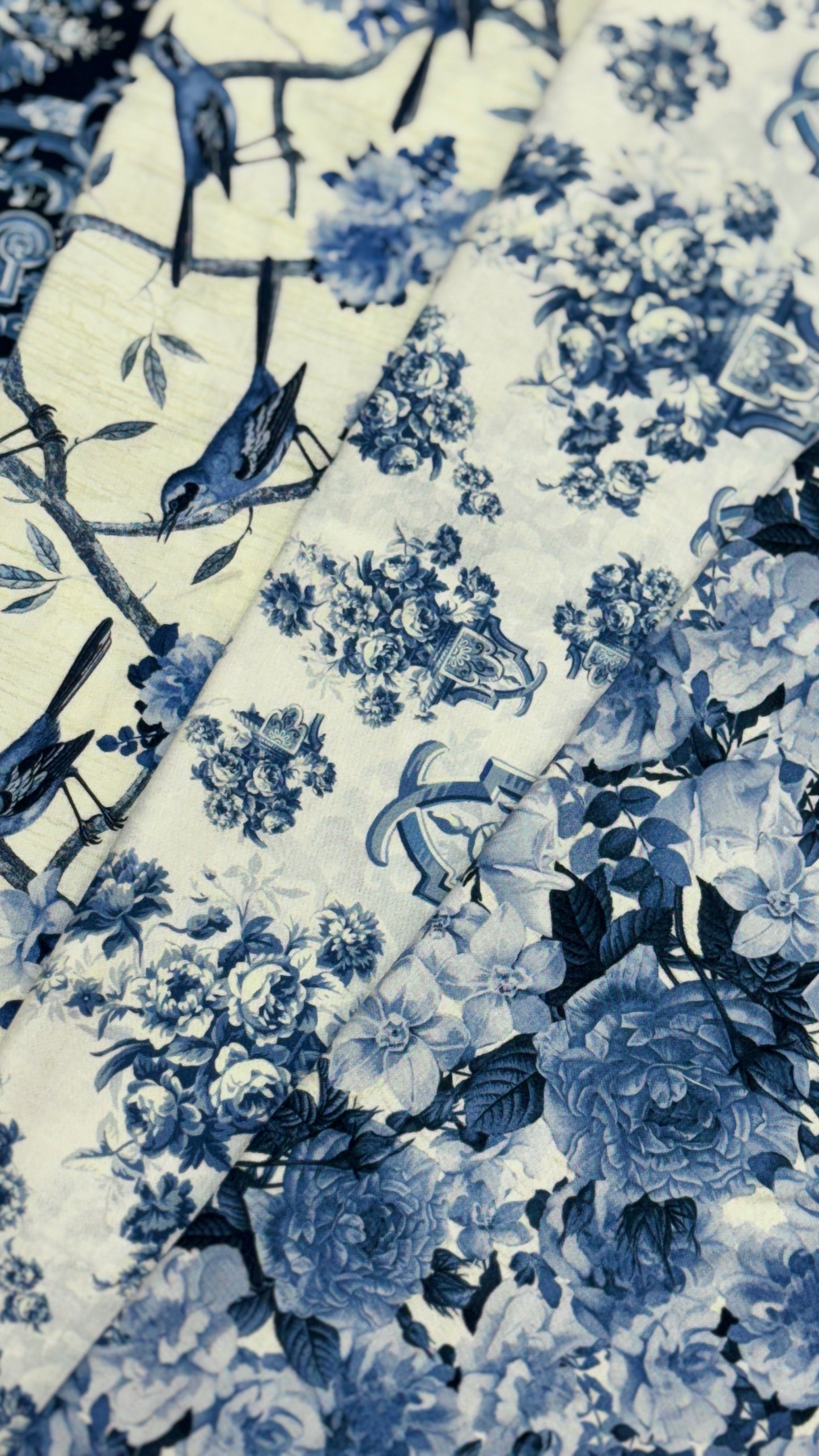 Diamond in the "Rough Cuts": English Blue & White