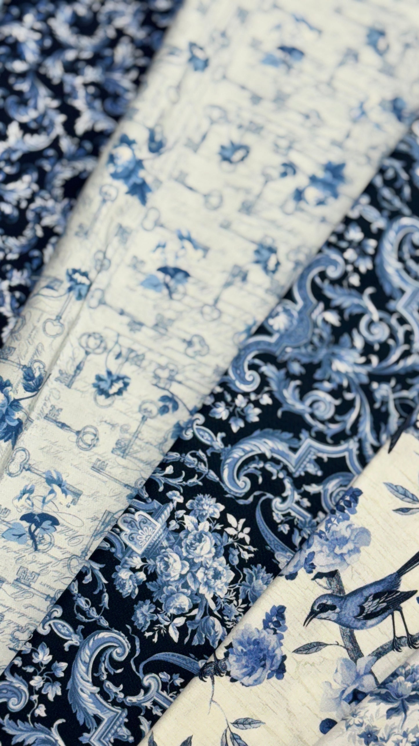 Diamond in the "Rough Cuts": English Blue & White