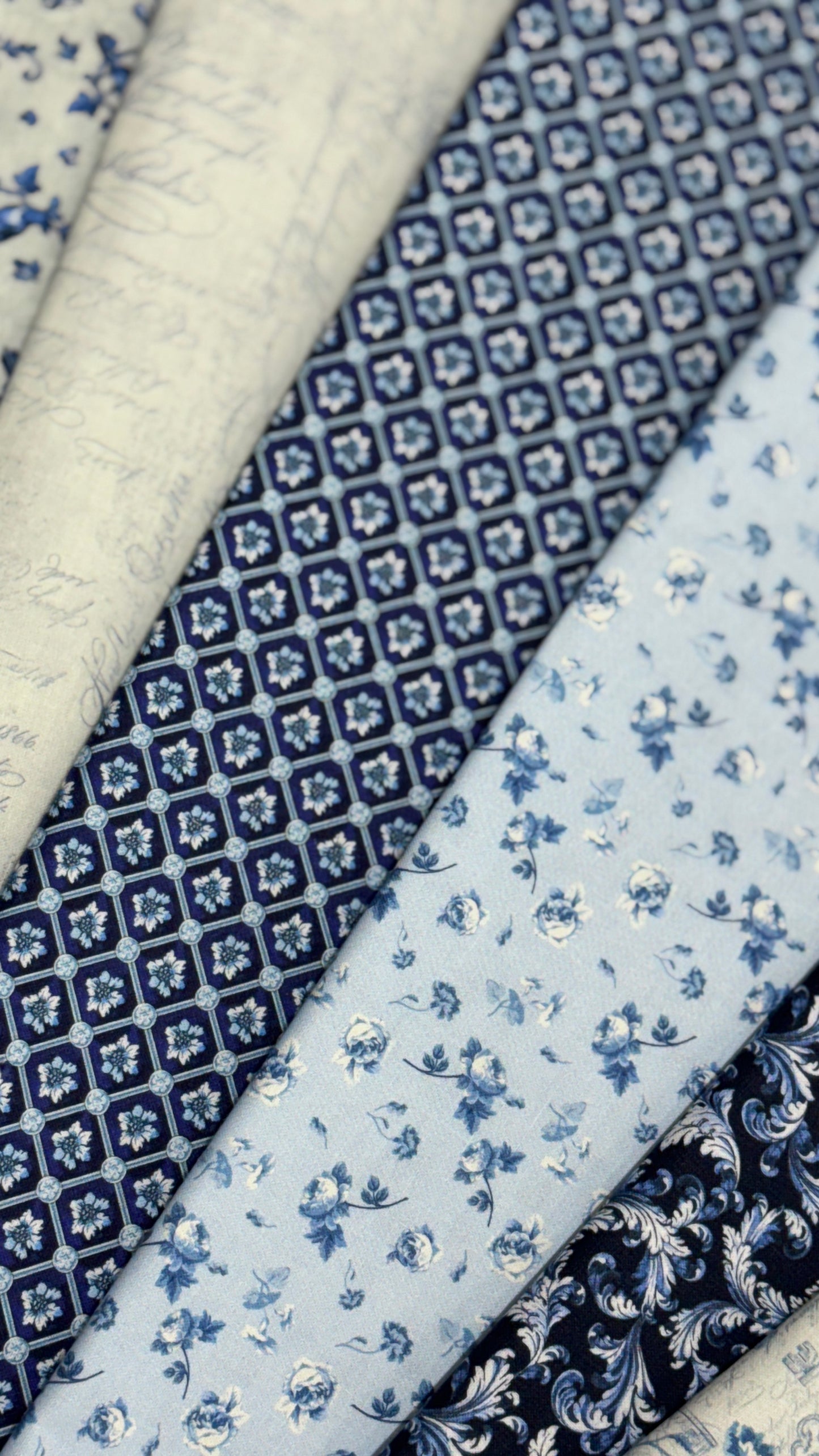 Diamond in the "Rough Cuts": English Blue & White