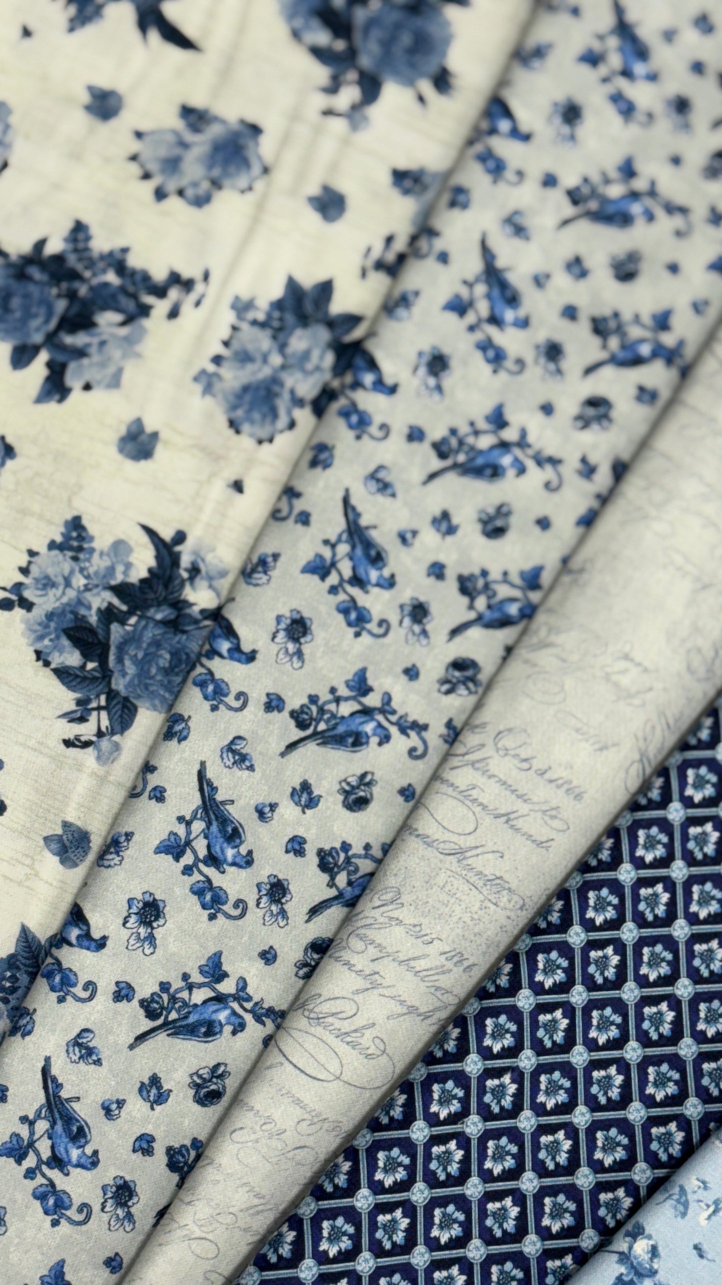 Diamond in the "Rough Cuts": English Blue & White