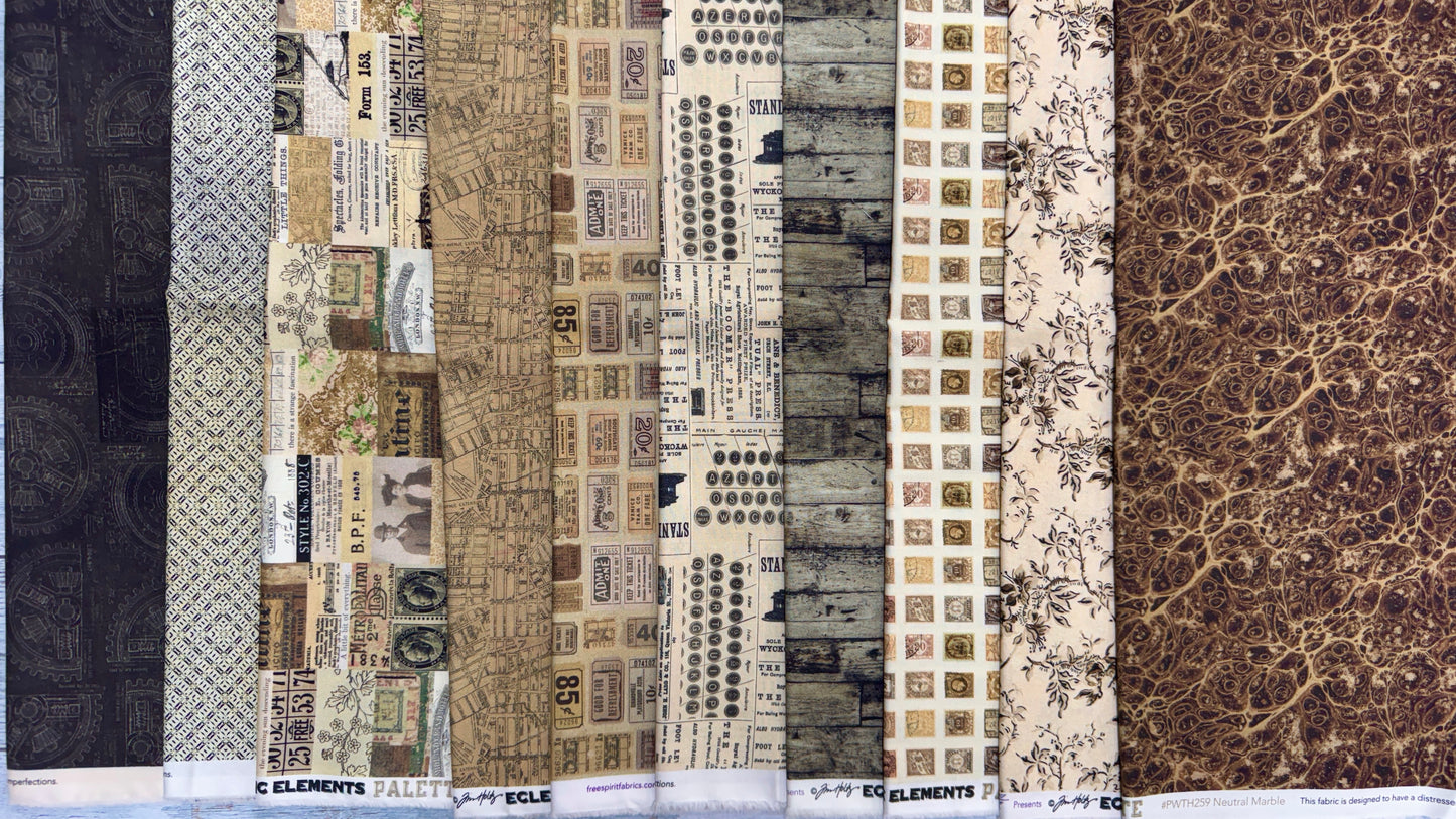 Diamond in the "Rough Cuts": Tim Holtz Neutral Palette
