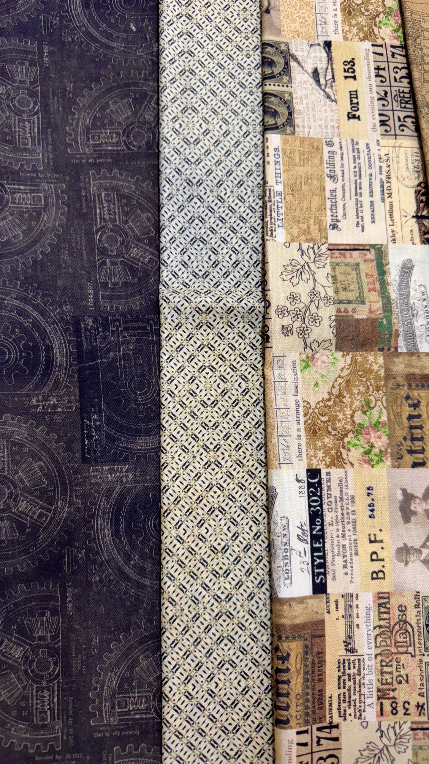 Diamond in the "Rough Cuts": Tim Holtz Neutral Palette