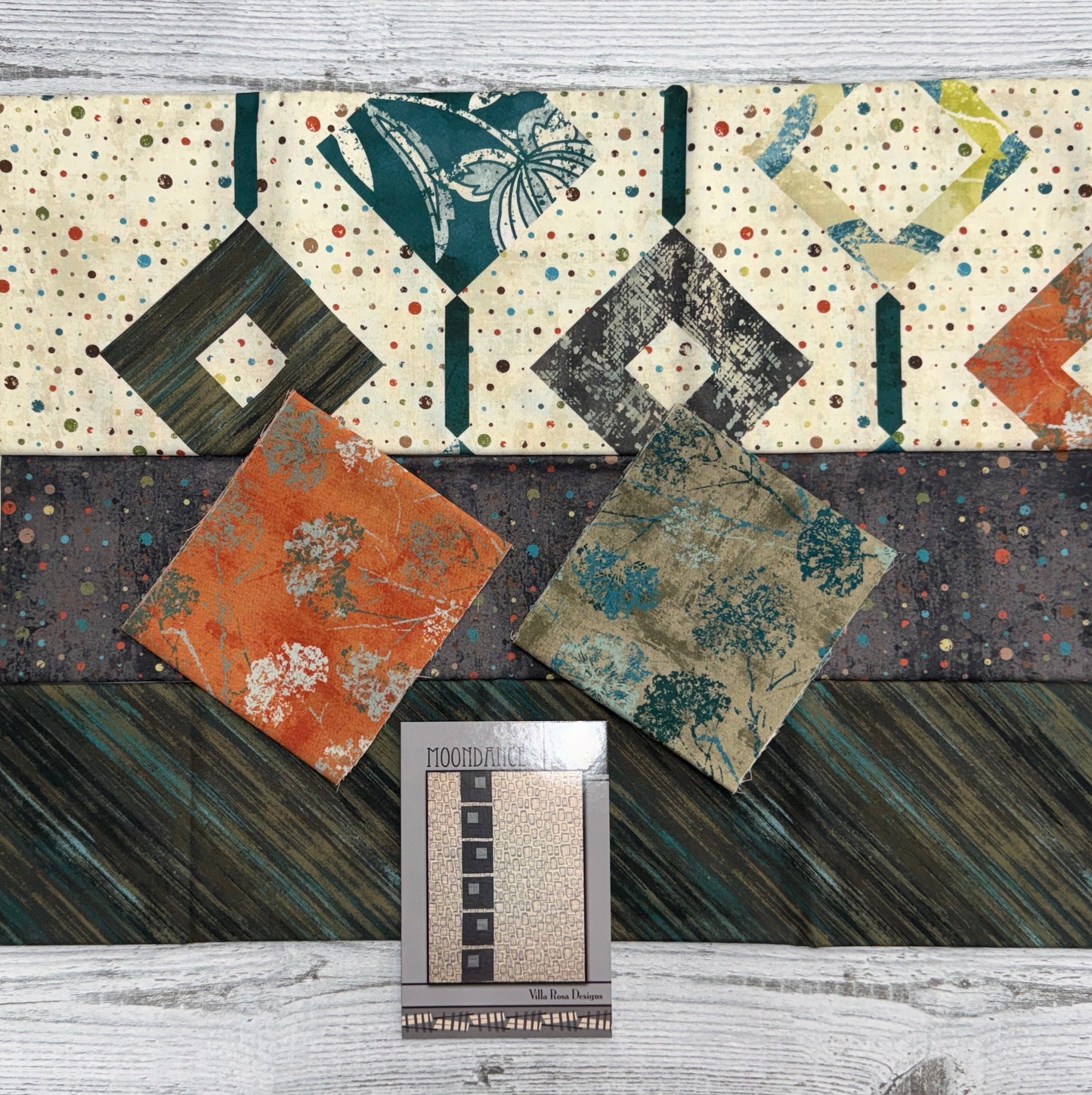 Moondance Quilt Kit- Shop Assembled Kit: Choice of color