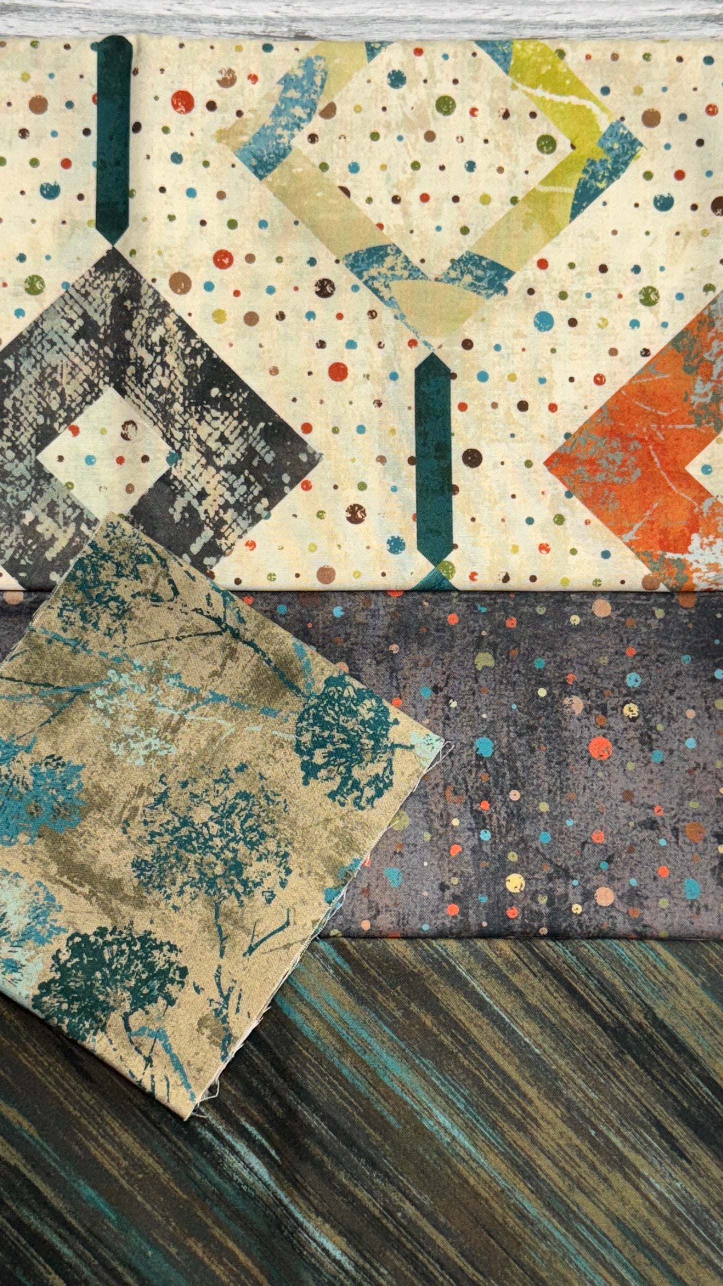Moondance Quilt Kit- Shop Assembled Kit: Choice of color
