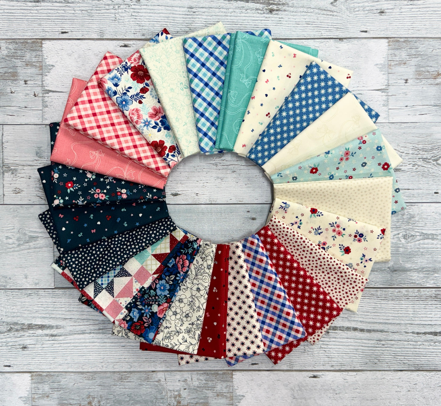 Star Spangled Beauty 23pc- Shop Assembled Fat Quarter Bundle