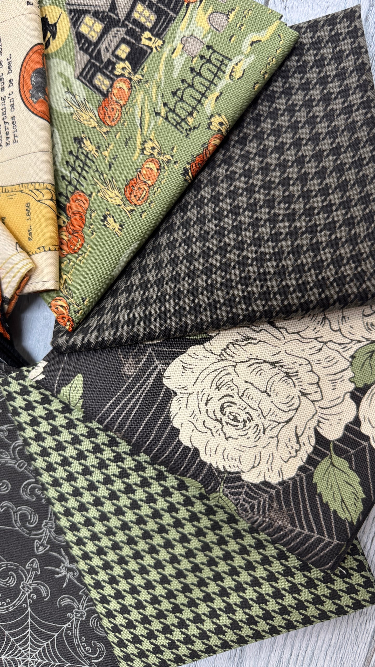 Home Sweet Haunt- Shop Assembled Fat Quarter Bundle: Choice of Bundle*