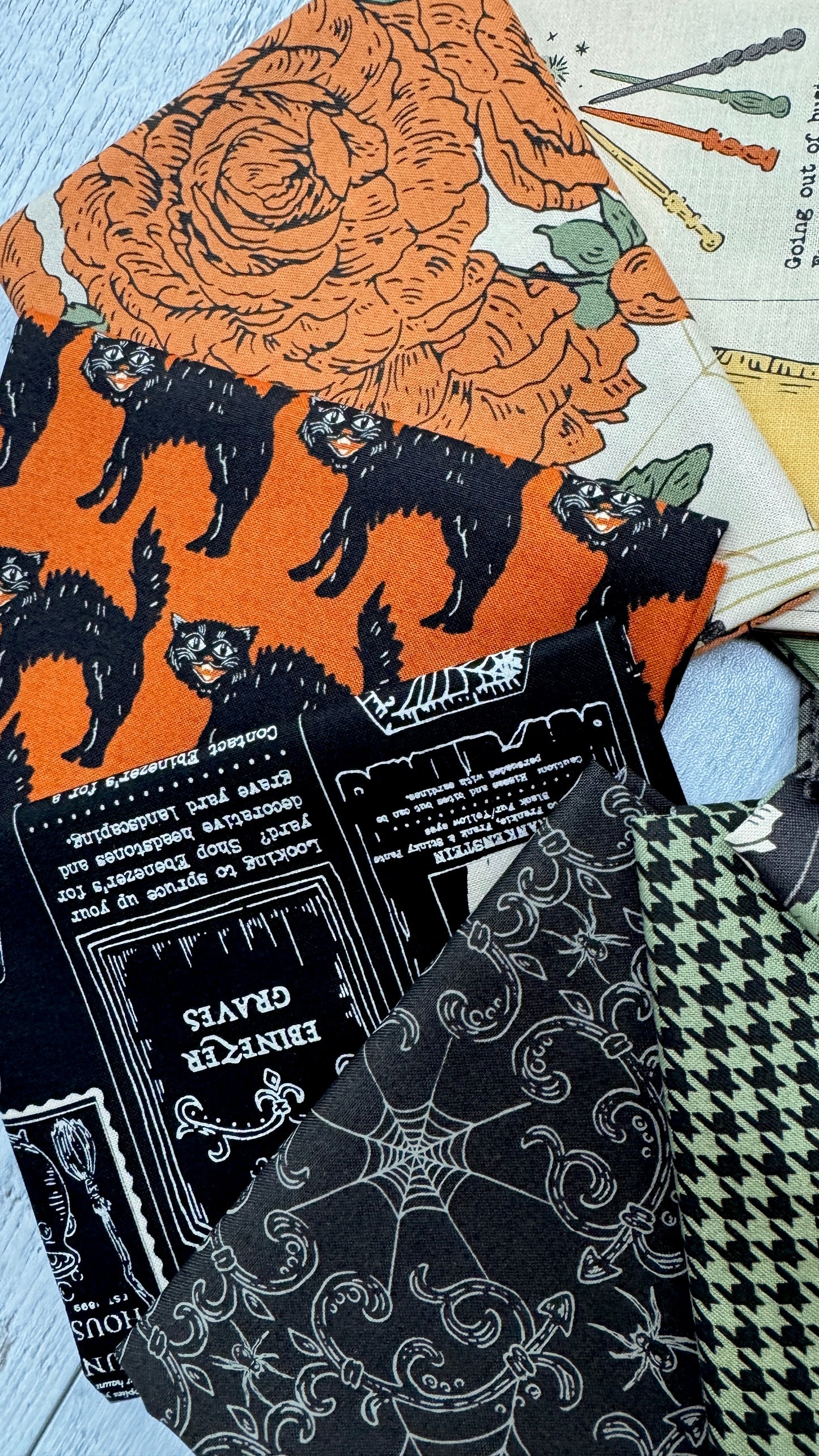 Home Sweet Haunt- Shop Assembled Fat Quarter Bundle: Choice of Bundle*