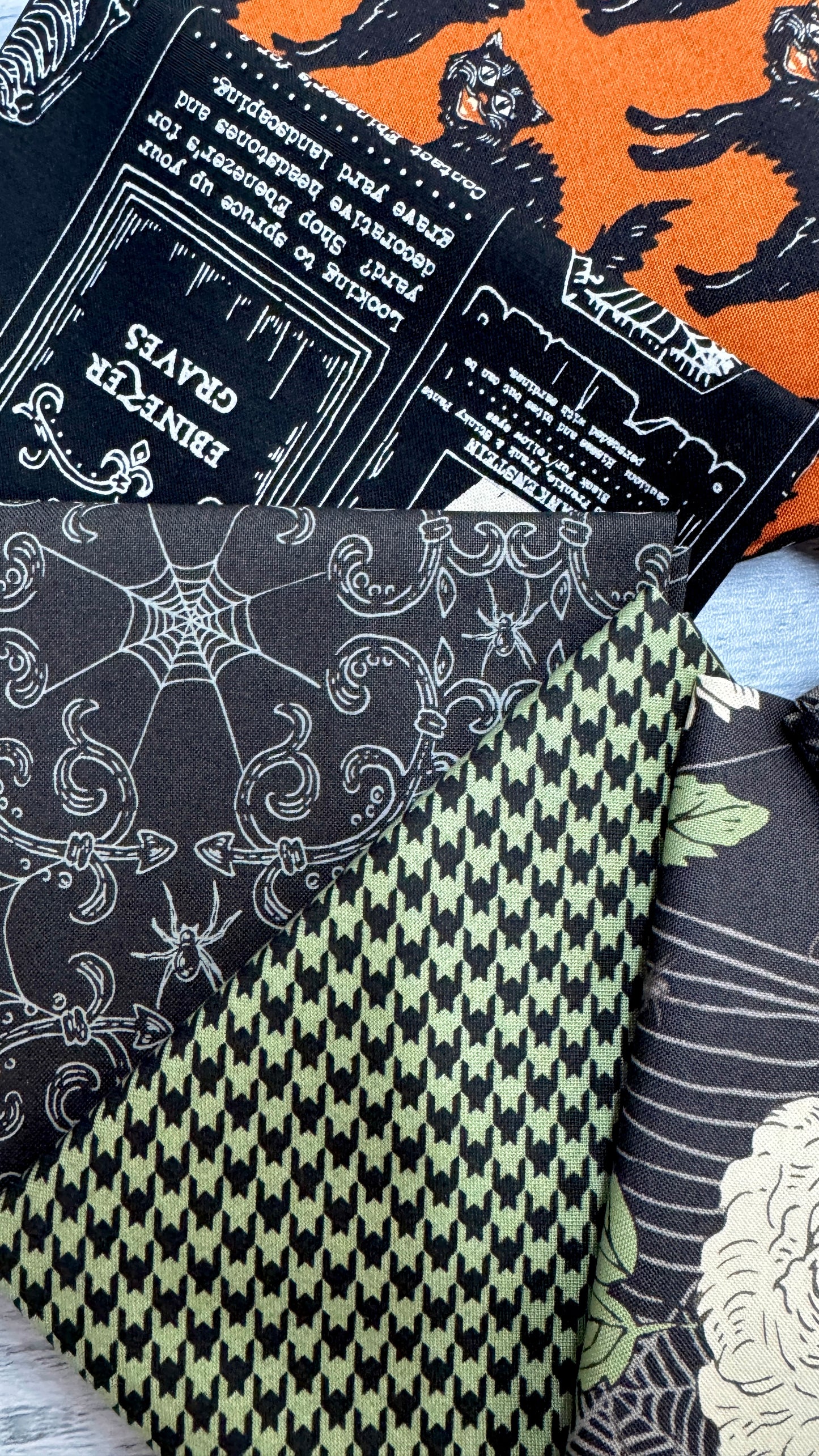 Home Sweet Haunt- Shop Assembled Fat Quarter Bundle: Choice of Bundle*