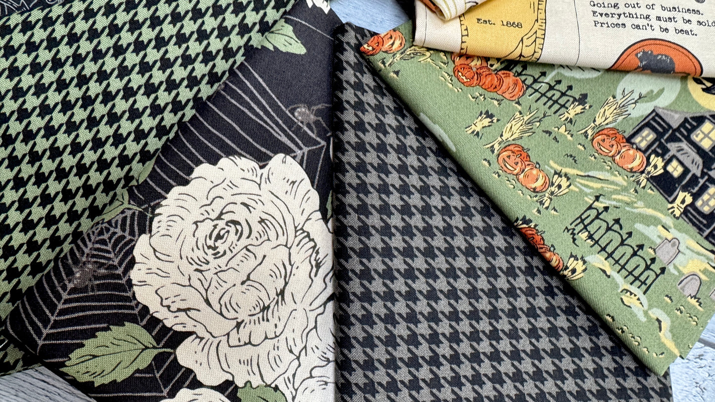 Home Sweet Haunt- Shop Assembled Fat Quarter Bundle: Choice of Bundle*
