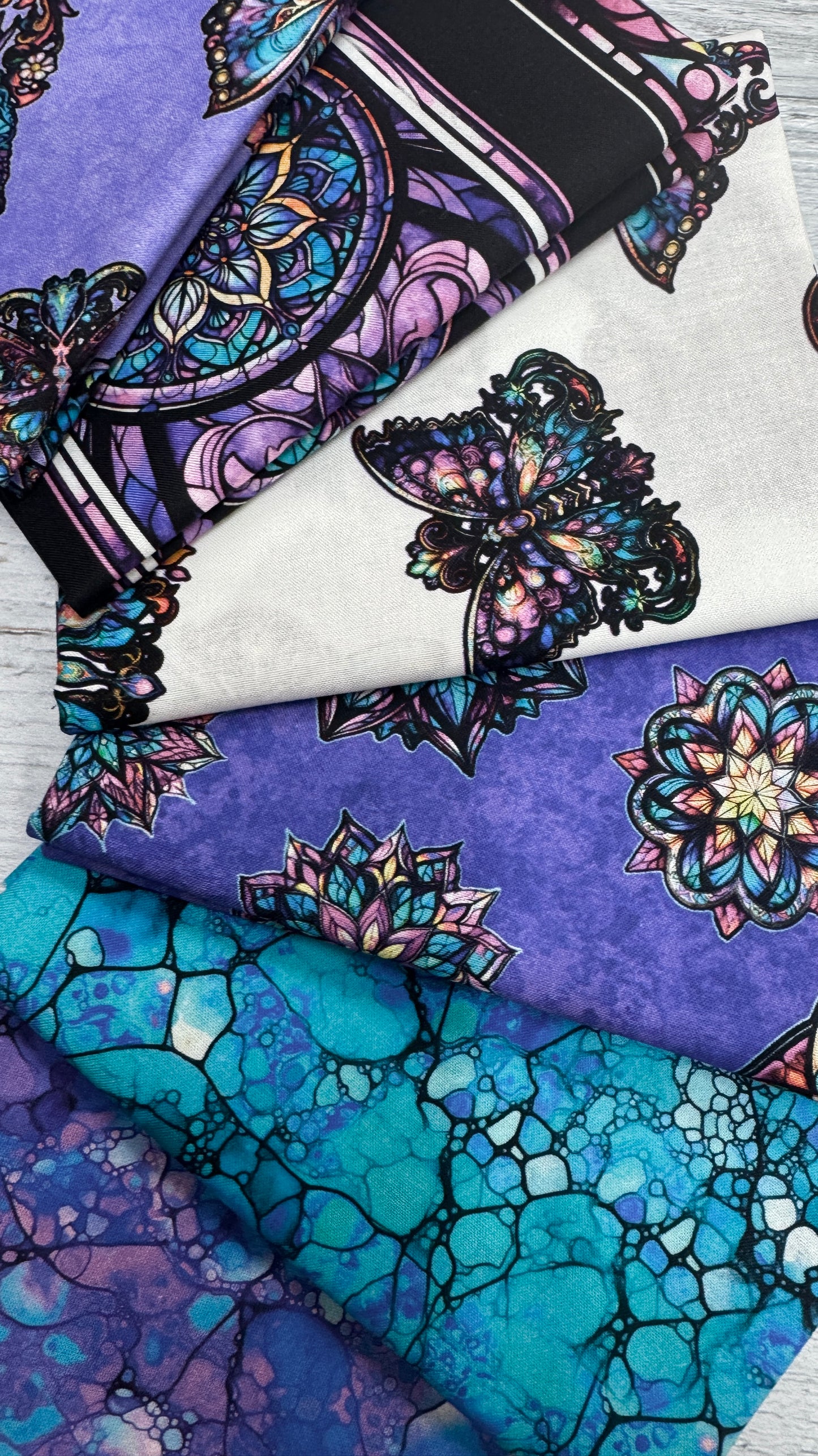Night Flight- Shop Assembled Fat Quarter Bundle: Bundle Choice*
