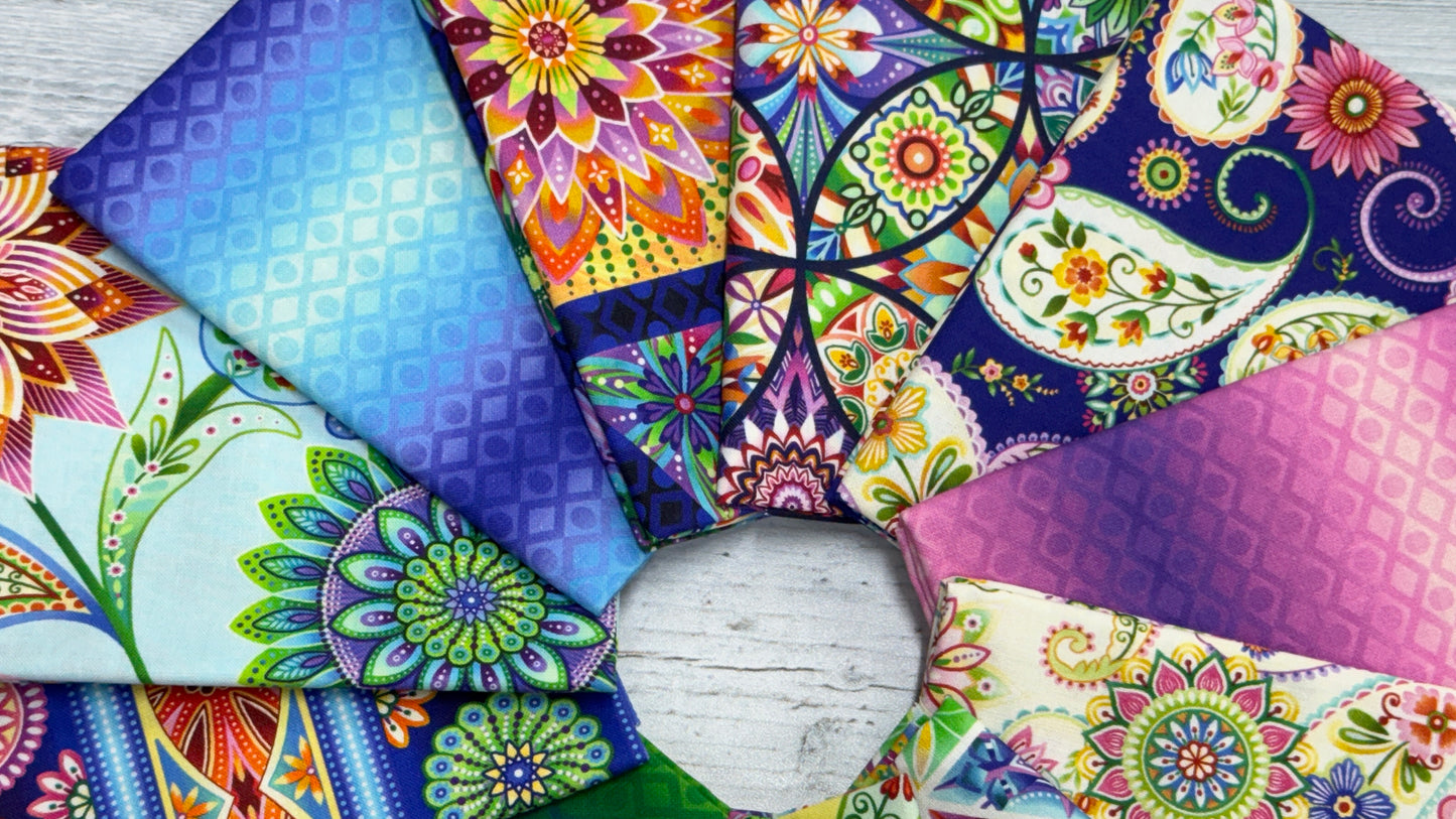 Caravan- Shop Assembled Fat Quarter Bundle