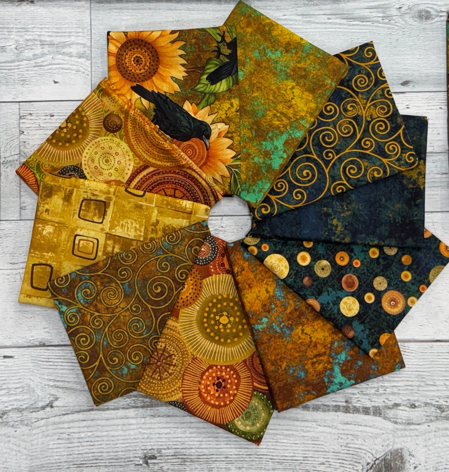 Crow-Mazing- Shop Assembled Fat Quarter Bundle: Choice of Bundle