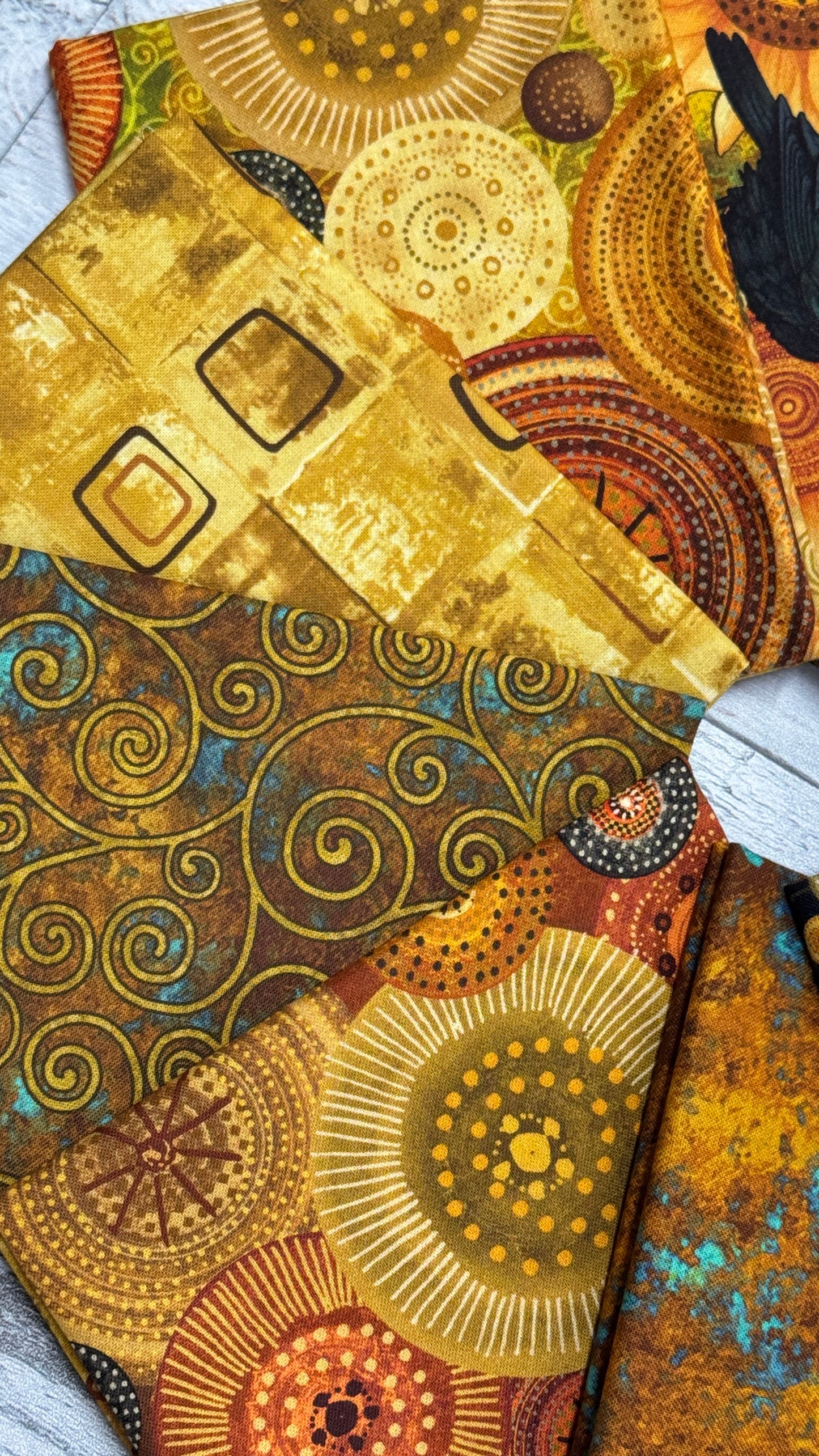 Crow-Mazing- Shop Assembled Fat Quarter Bundle: Choice of Bundle