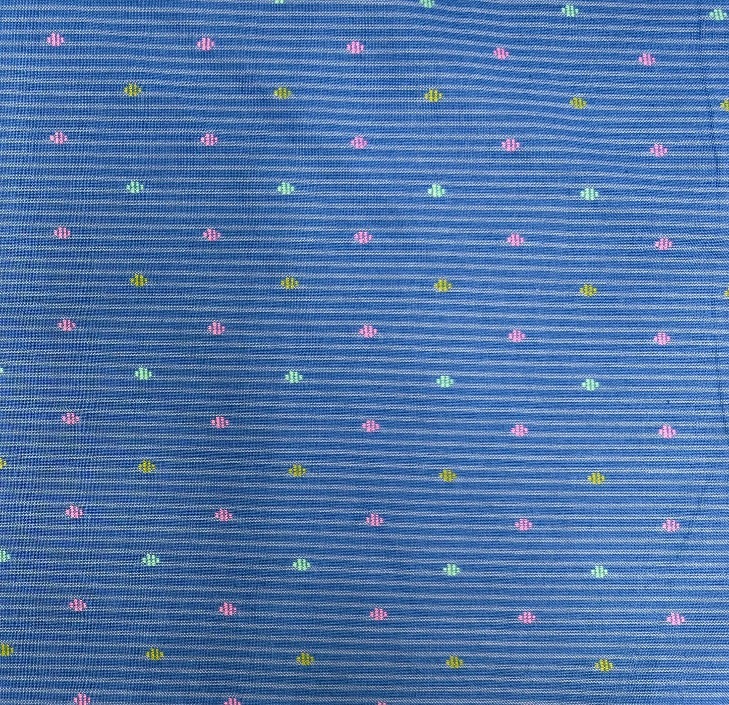 Garden Variety- Mist Channeling: Sold by the 1/2 yard