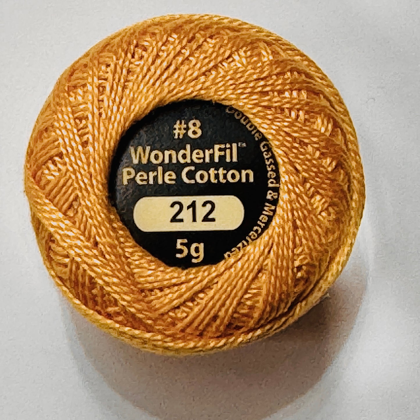 Wonderfil Eleganza Perle Cotton Thread- Honey Cake