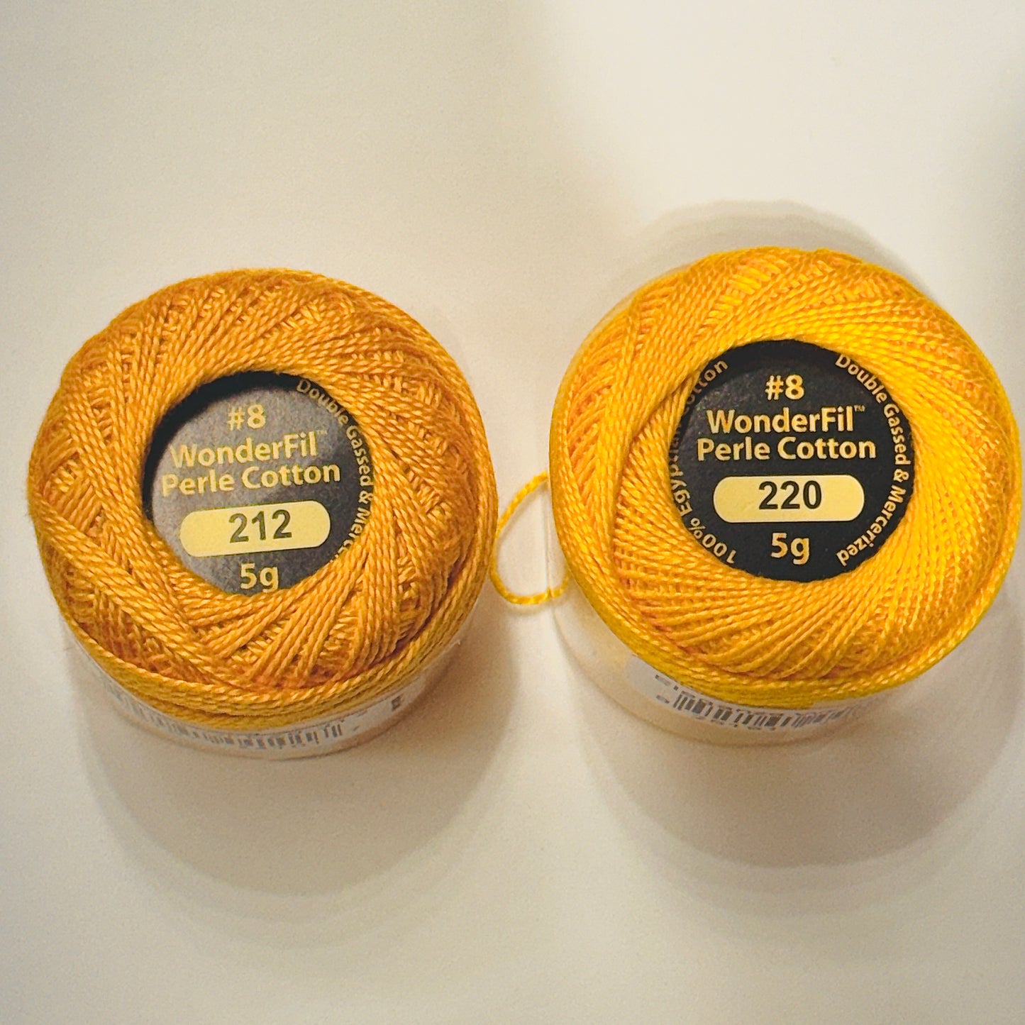 Wonderfil Eleganza Perle Cotton Thread- Honey Cake