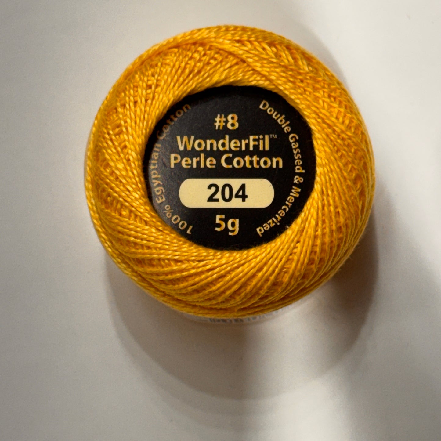 Wonderfil Eleganza Perle Cotton Thread- Radiant Gold