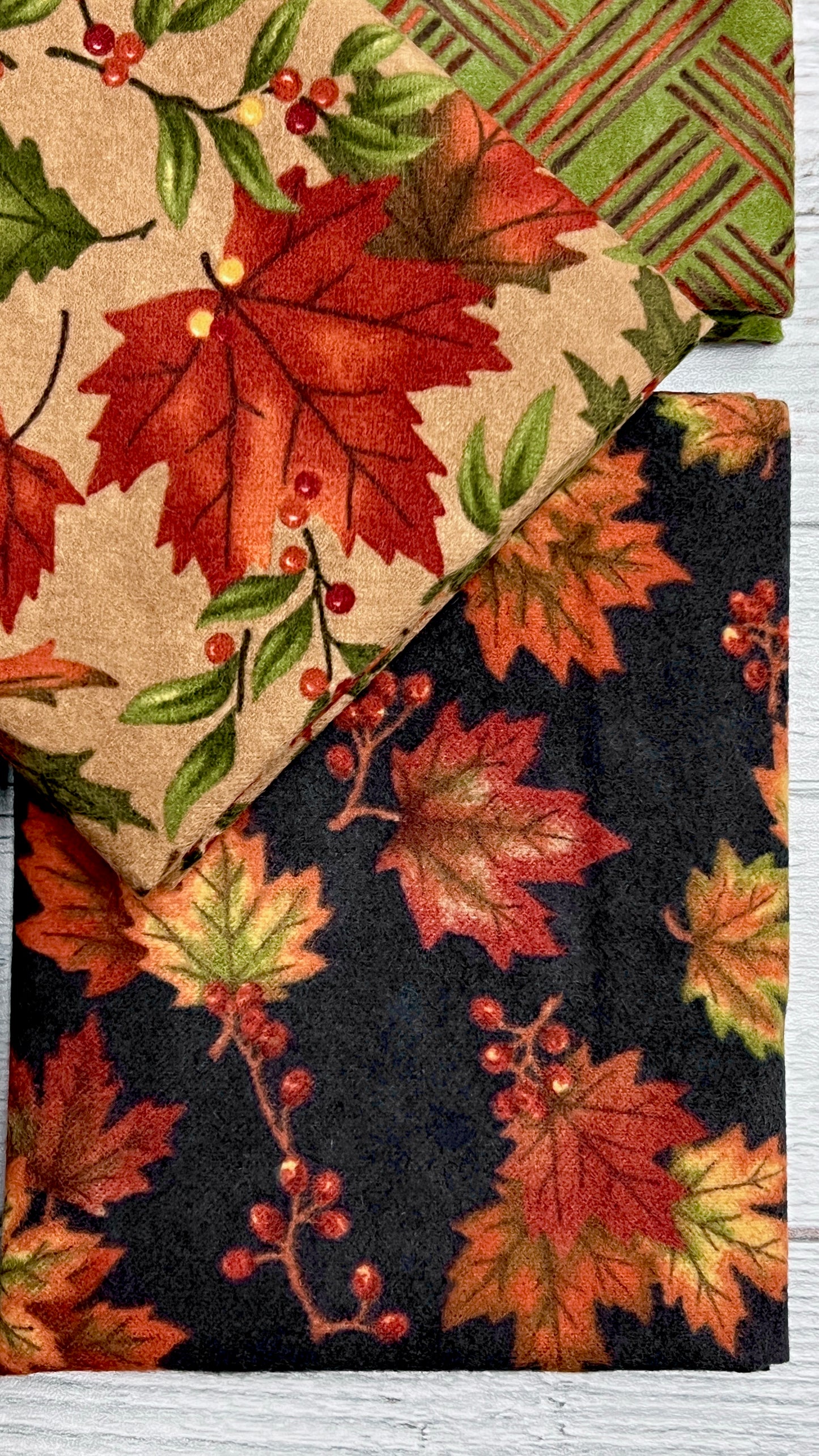 Fall Melody Flannel- Shop Assembled Fat Quarter Bundle