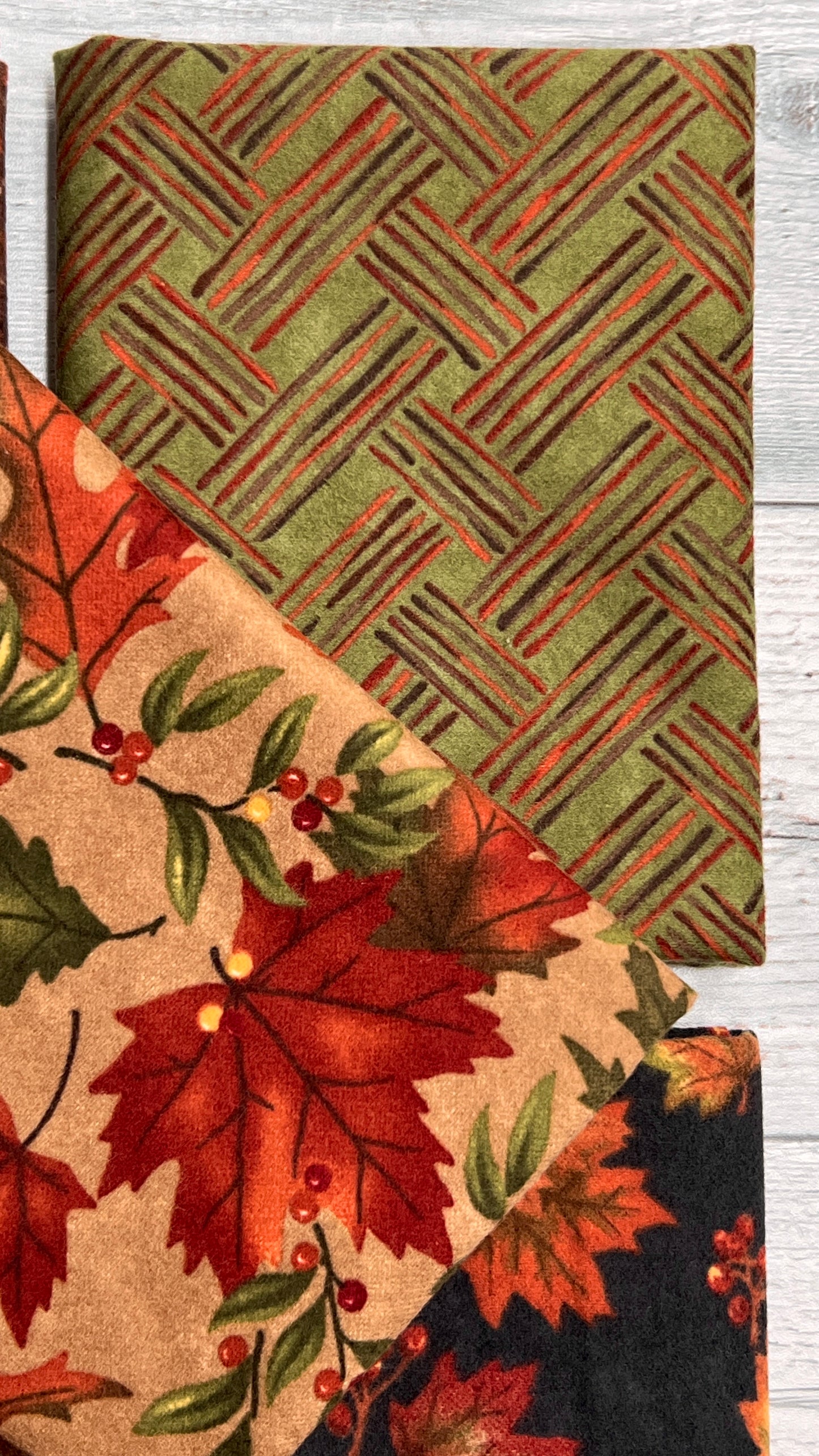 Fall Melody Flannel- Shop Assembled Fat Quarter Bundle