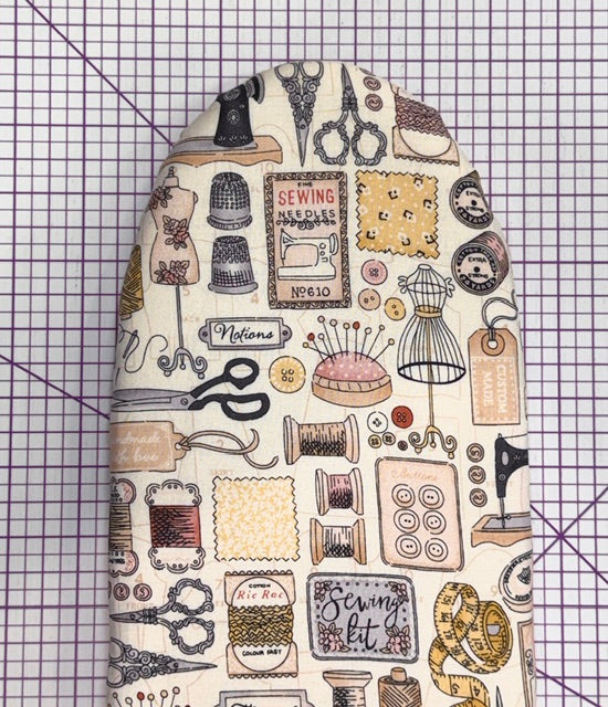 Handmade Custom Tabletop Ironing Board: Choice of Print