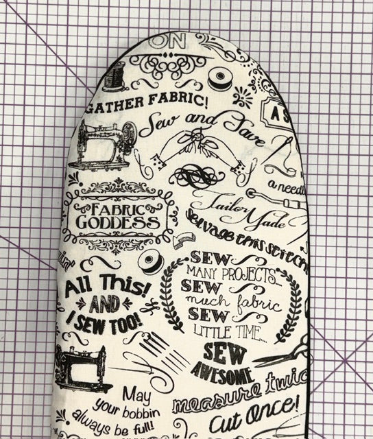 Handmade Custom Tabletop Ironing Board: Choice of Print