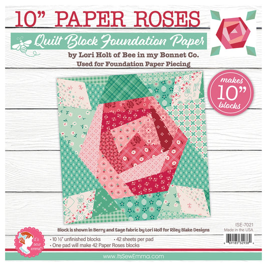 Paper Roses- 10" Foundation Paper Pad