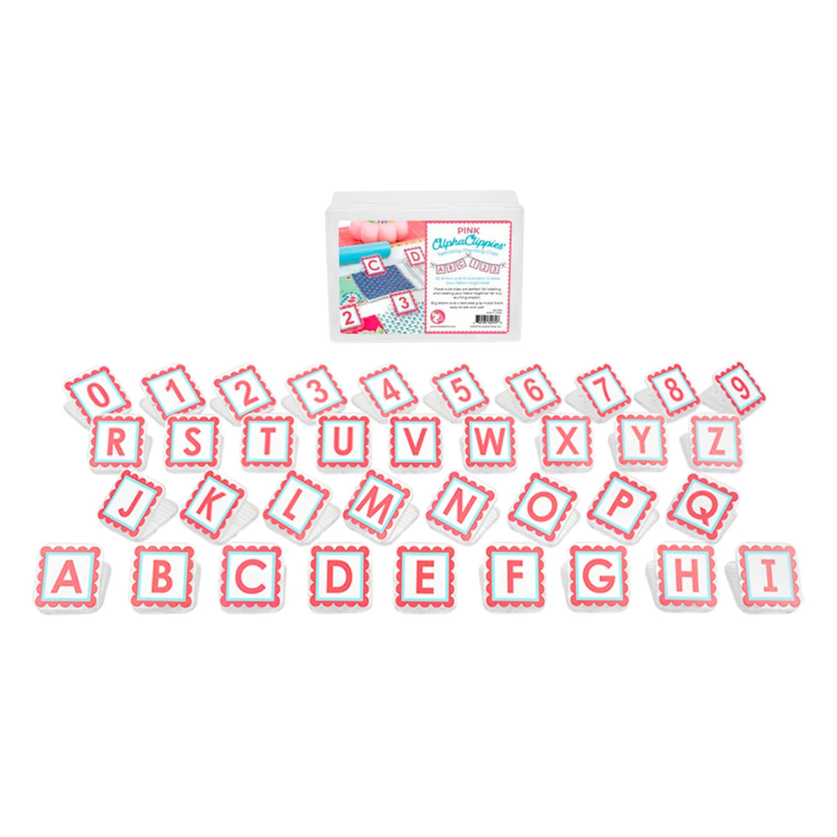 AlphaClippies- Specialty Marking Clips: 36pc
