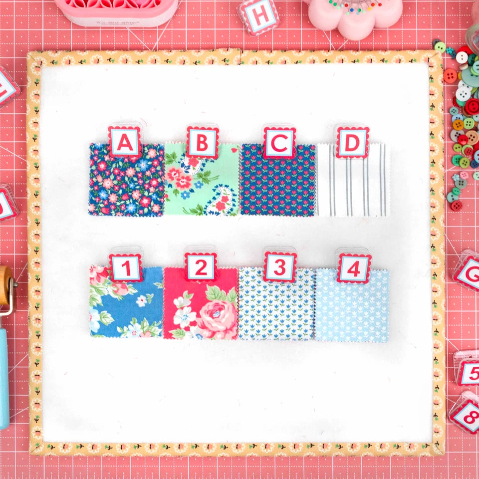 AlphaClippies- Specialty Marking Clips: 36pc