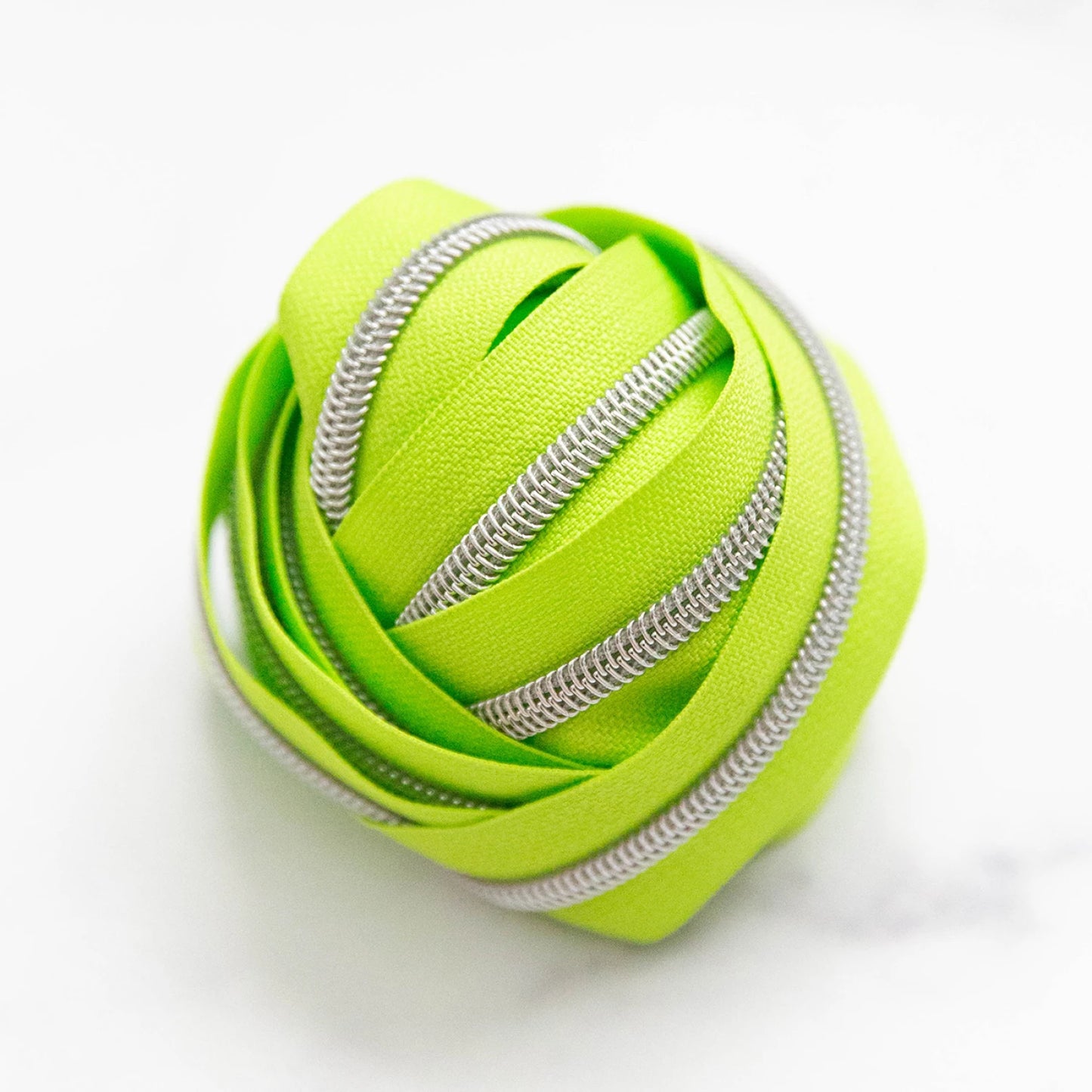 3 Yard Zipper Tape- Granny Smith