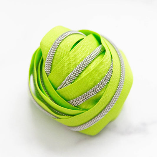 3 Yard Zipper Tape- Granny Smith