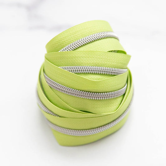 3 Yard Zipper Tape- Celery Mist