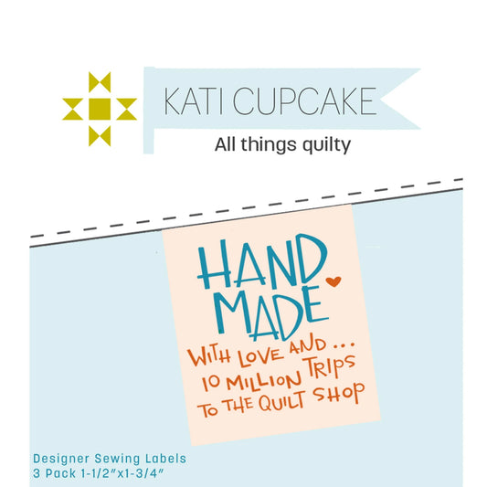 10 Million Trips Quilt Labels- 3pk