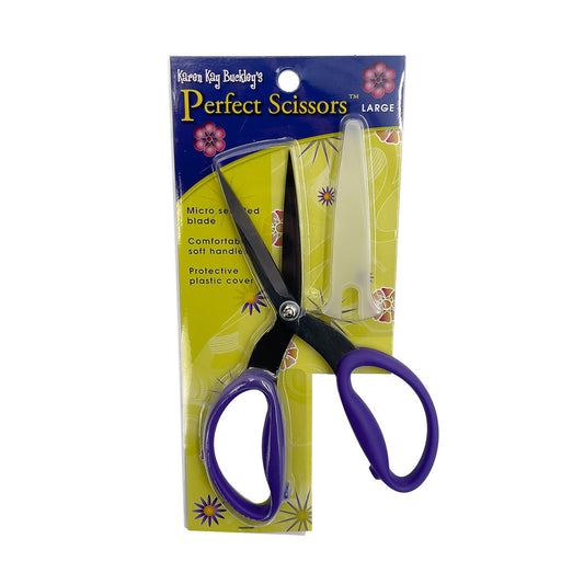 Perfect Scissors- Purple 7-3/4in Large Micro-Serrated Non-Slip Blade