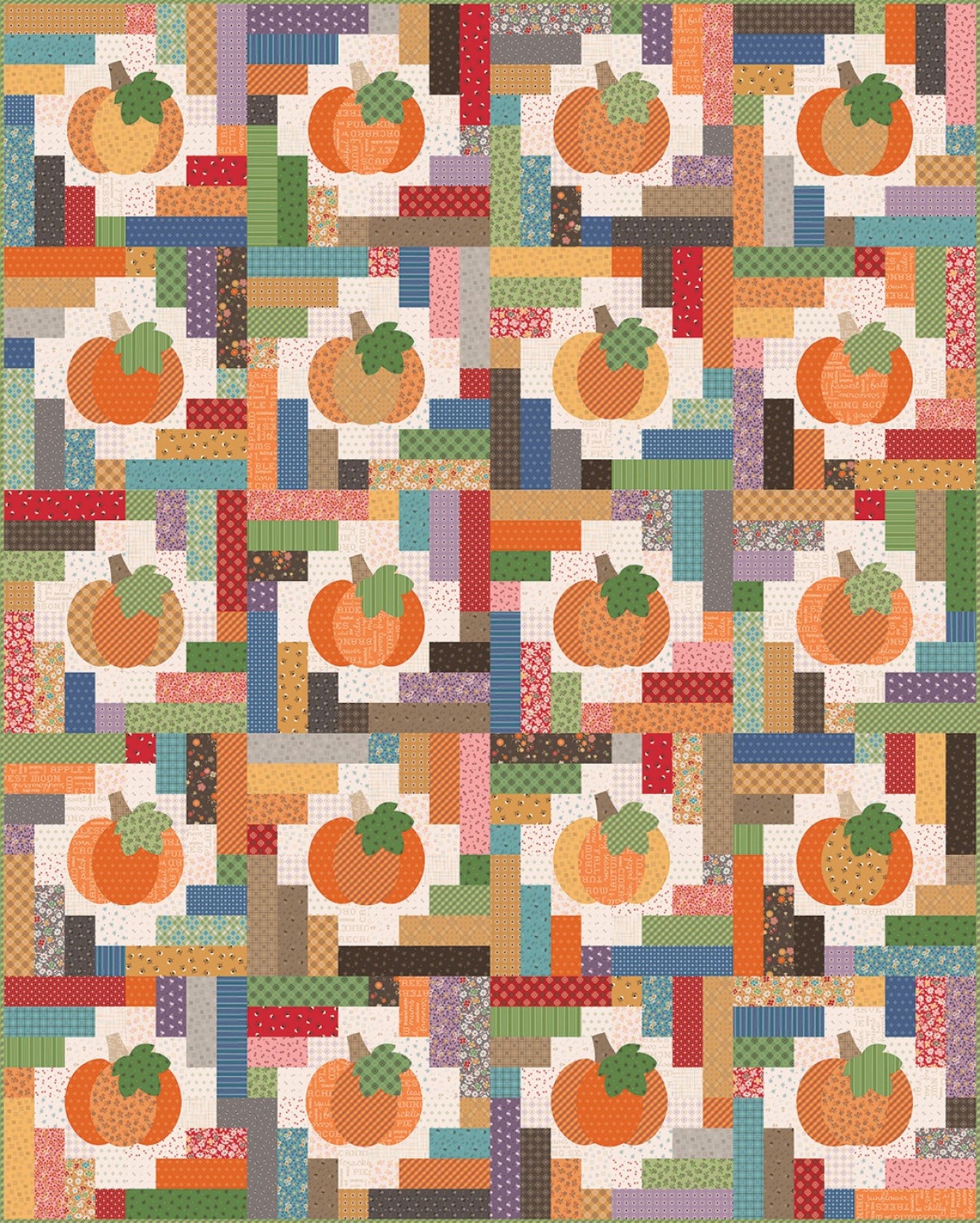 Autumn Pumpkin Seeds Boxed Quilt Kit