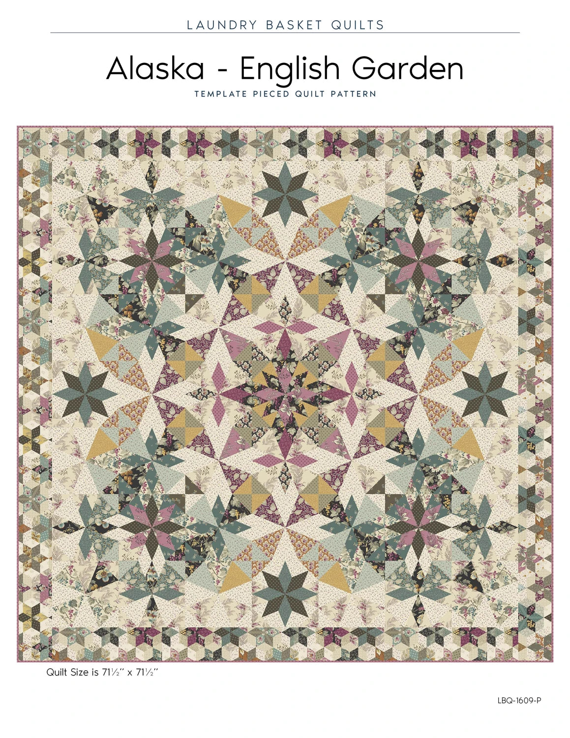 Alaska- English Garden Quilt Pattern