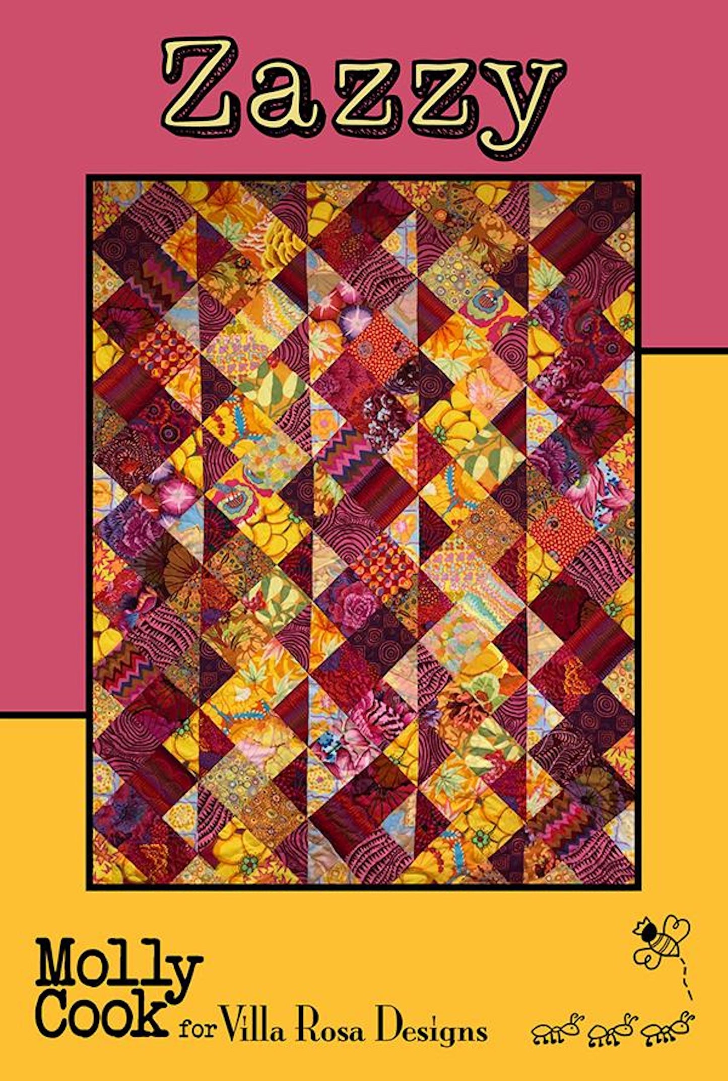 Zazzy Quilt Pattern (Cardstock)