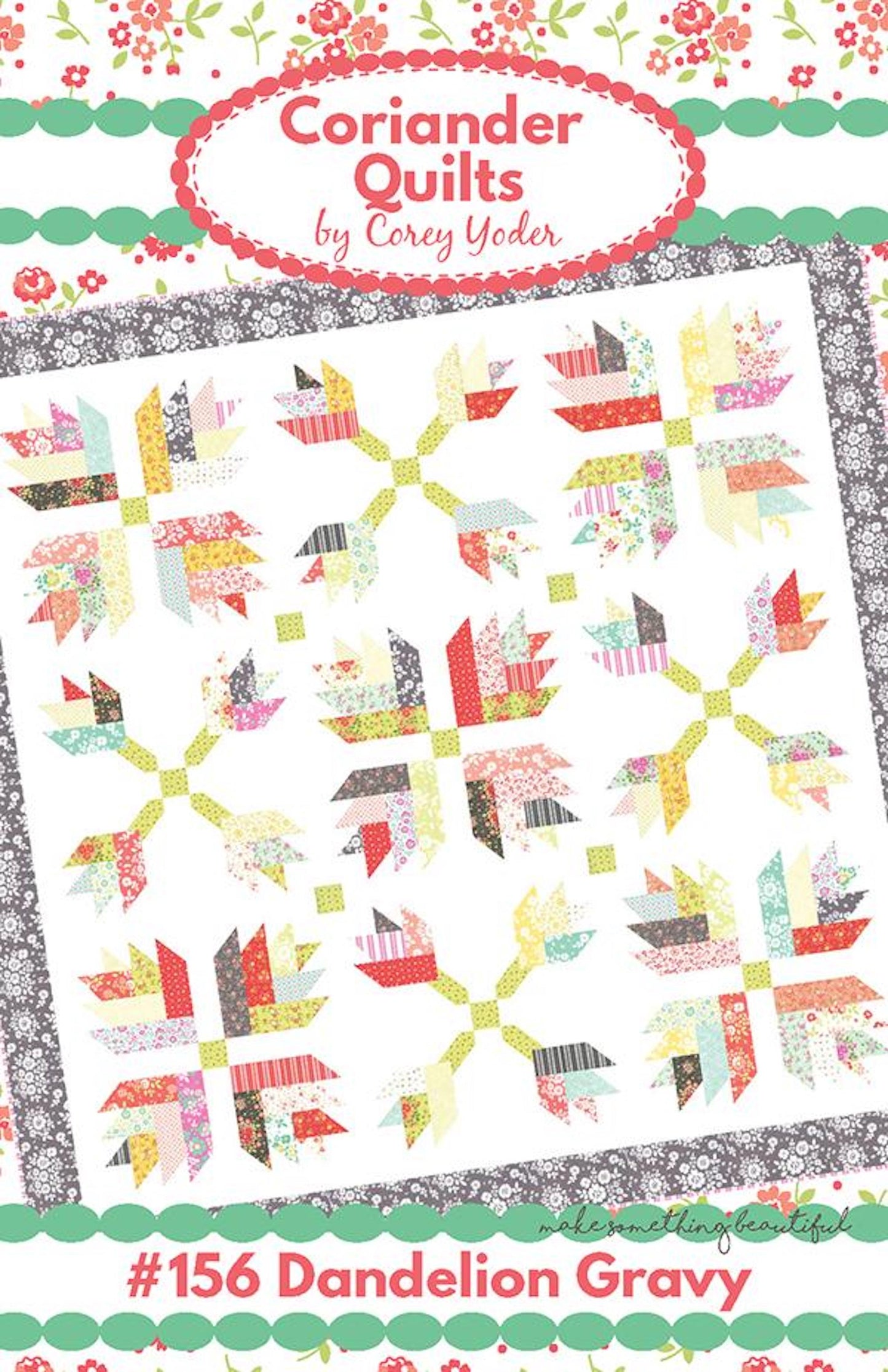 Dandelion Gravy Quilt Pattern