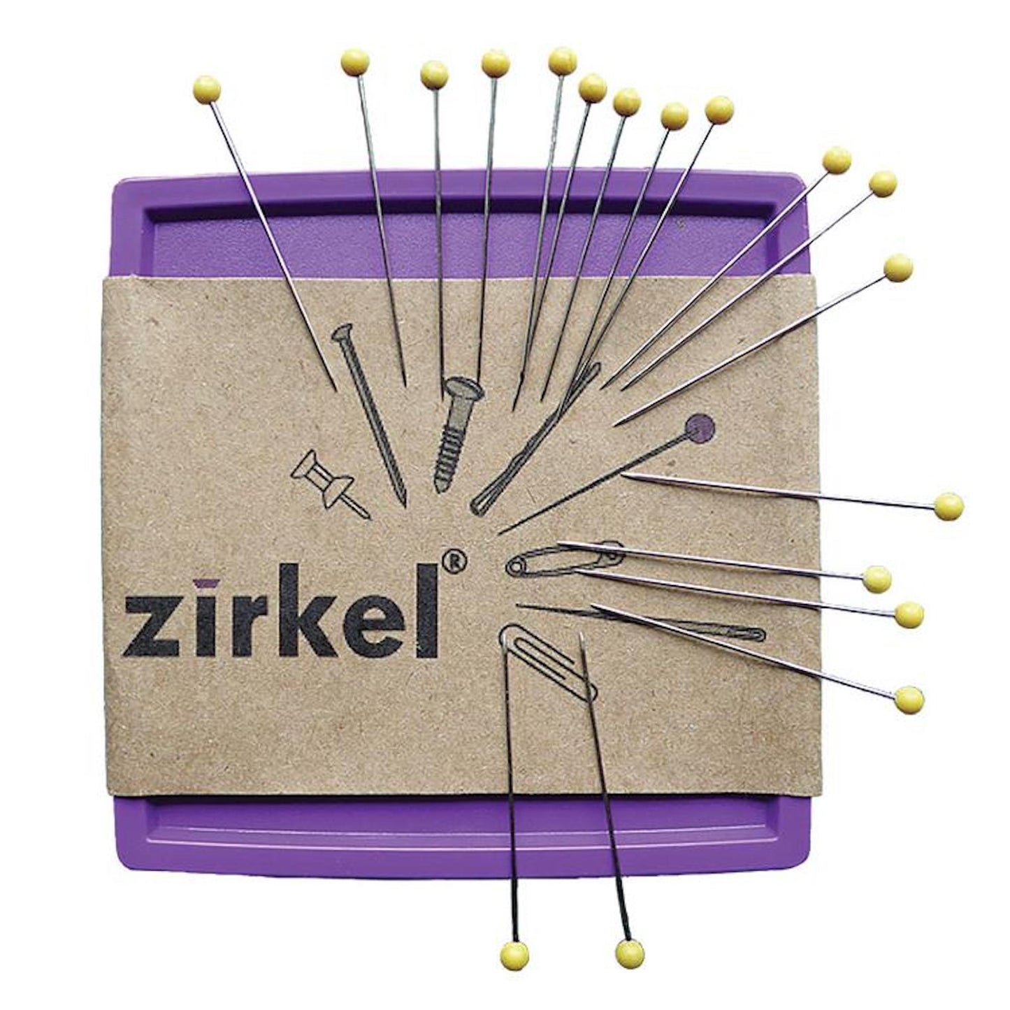 Magnetic Pin Organizer- Purple