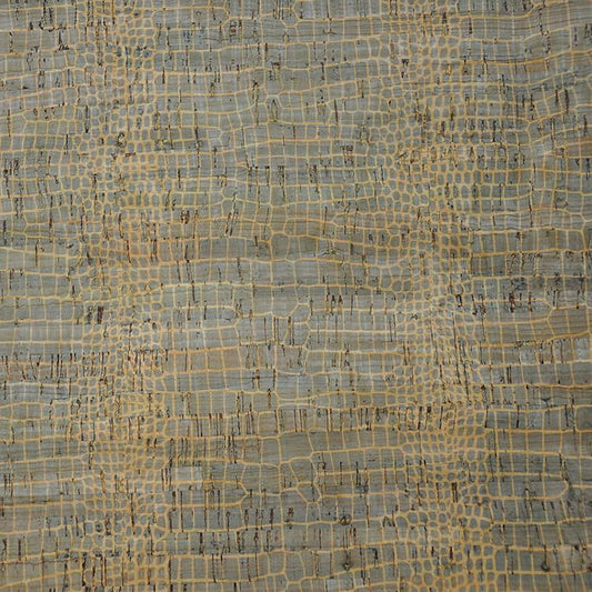 Cork Fabric- Crocodile 18"x15" Roll