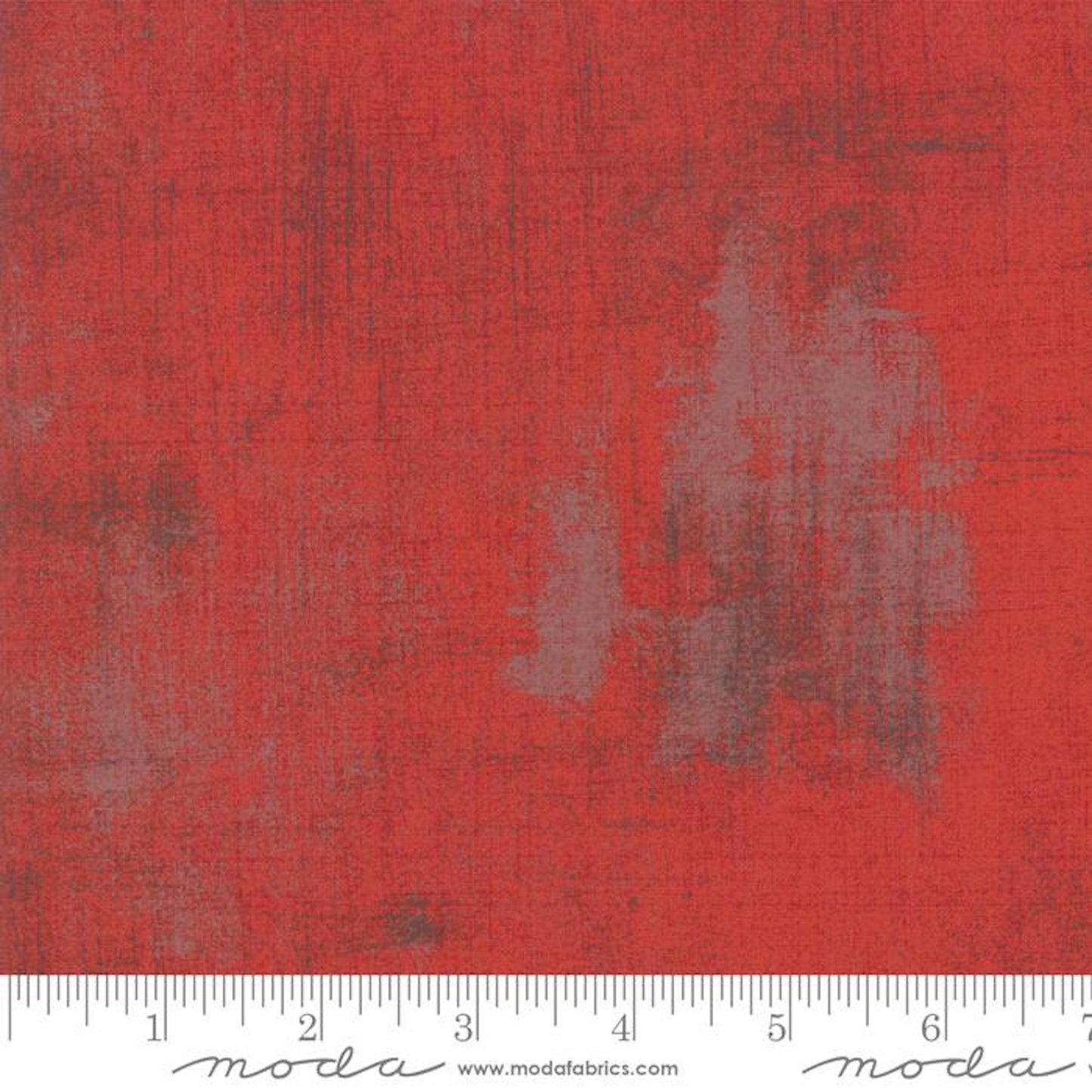 Grunge Basics- Red: Sold by the 1/2 yard