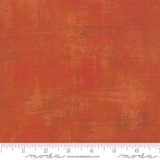 Grunge Basics- Pumpkin: Sold by the 1/2 yard