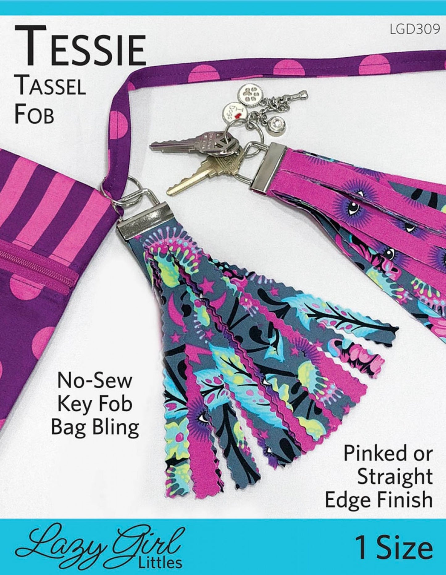 Tessie Tassel Fob Pattern- Cardstock