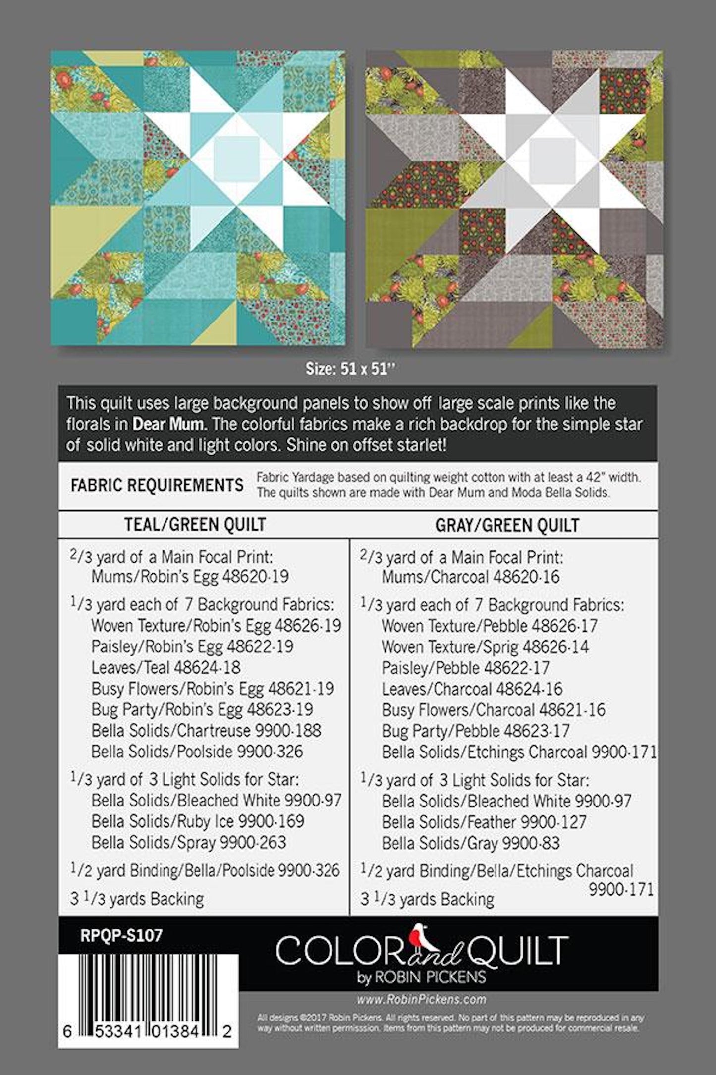 Starlet Quilt Pattern