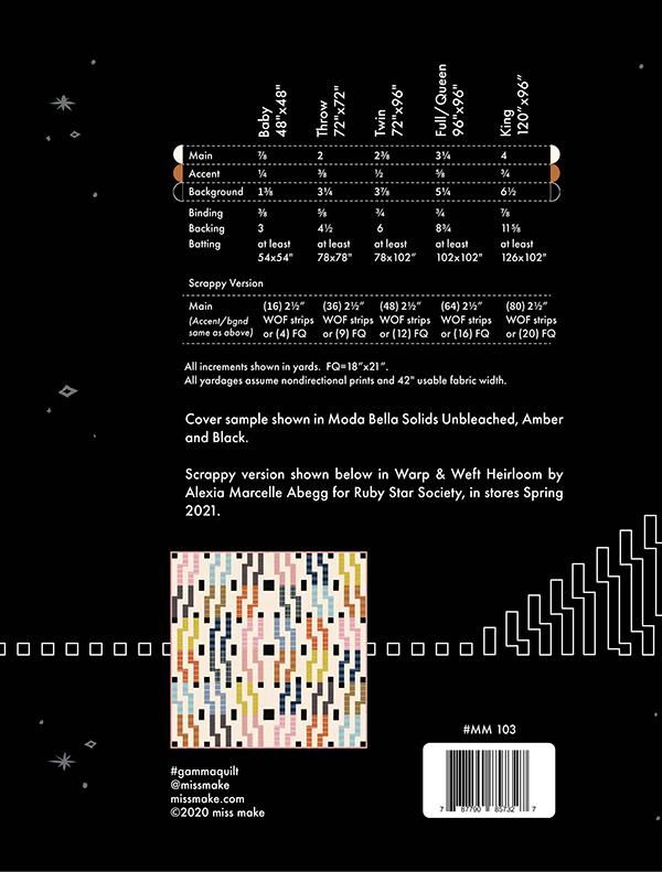 Gamma Quilt Pattern