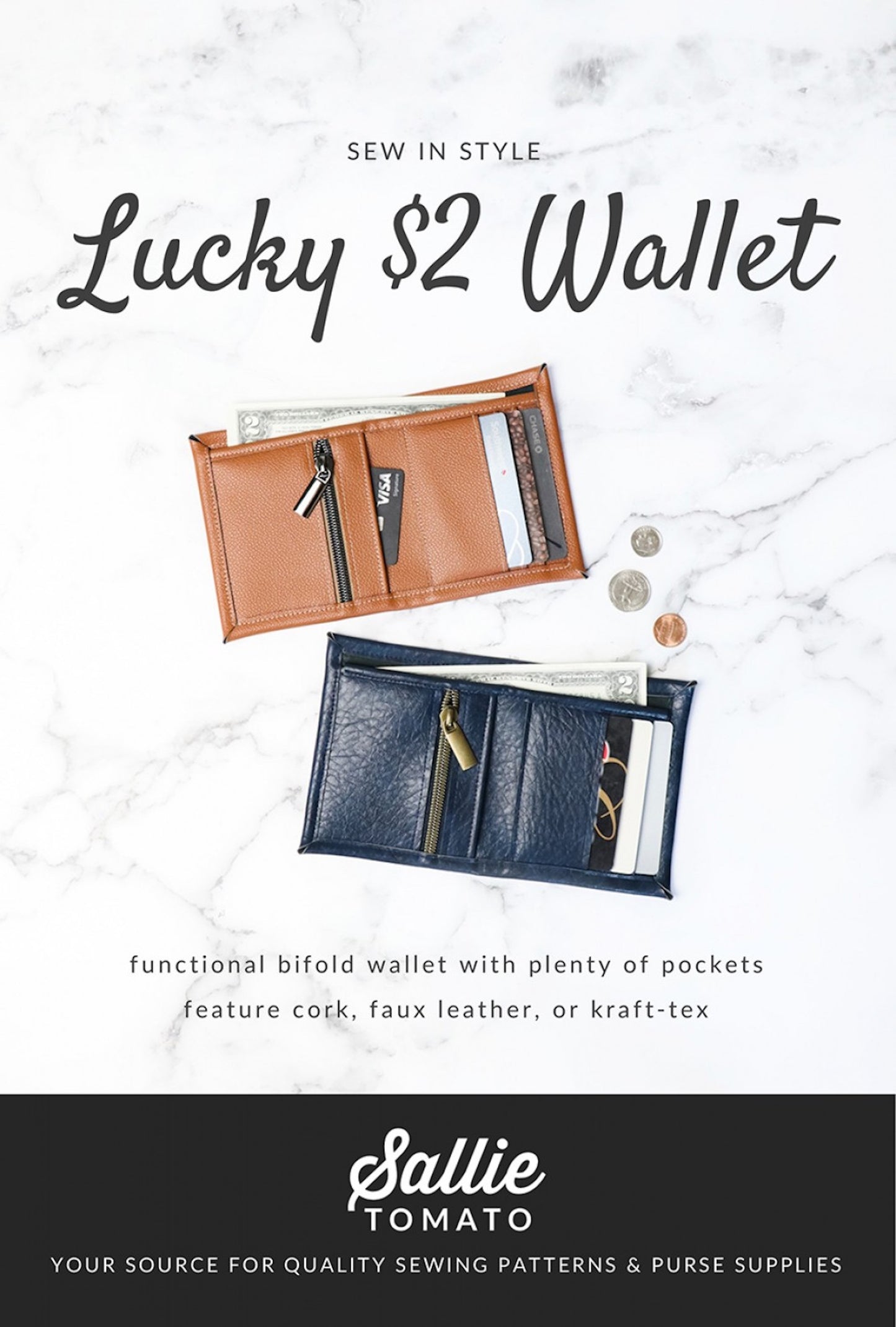 Lucky $2 Wallet Pattern