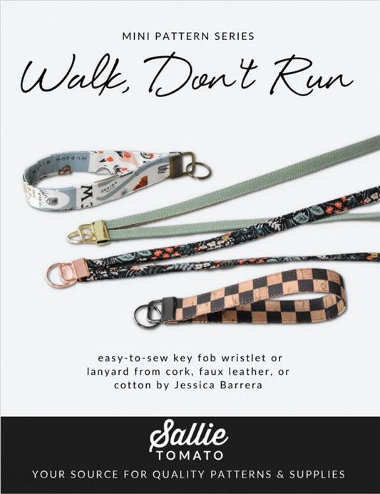 Walk, Don't Run Mini Pattern