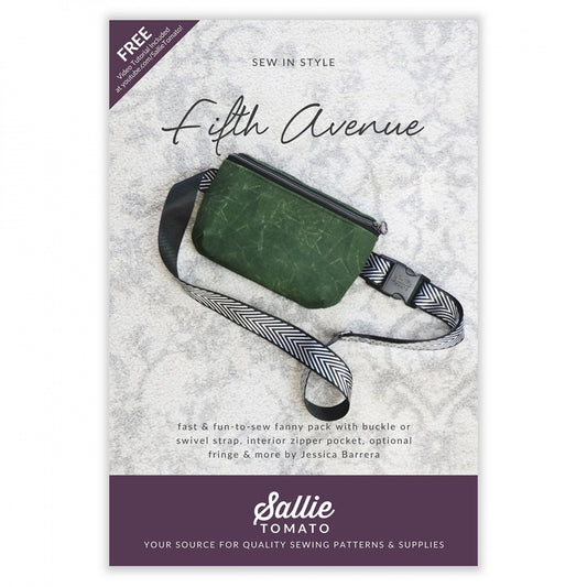 Fifth Avenue Fanny Pack Pattern By Sallie Tomato