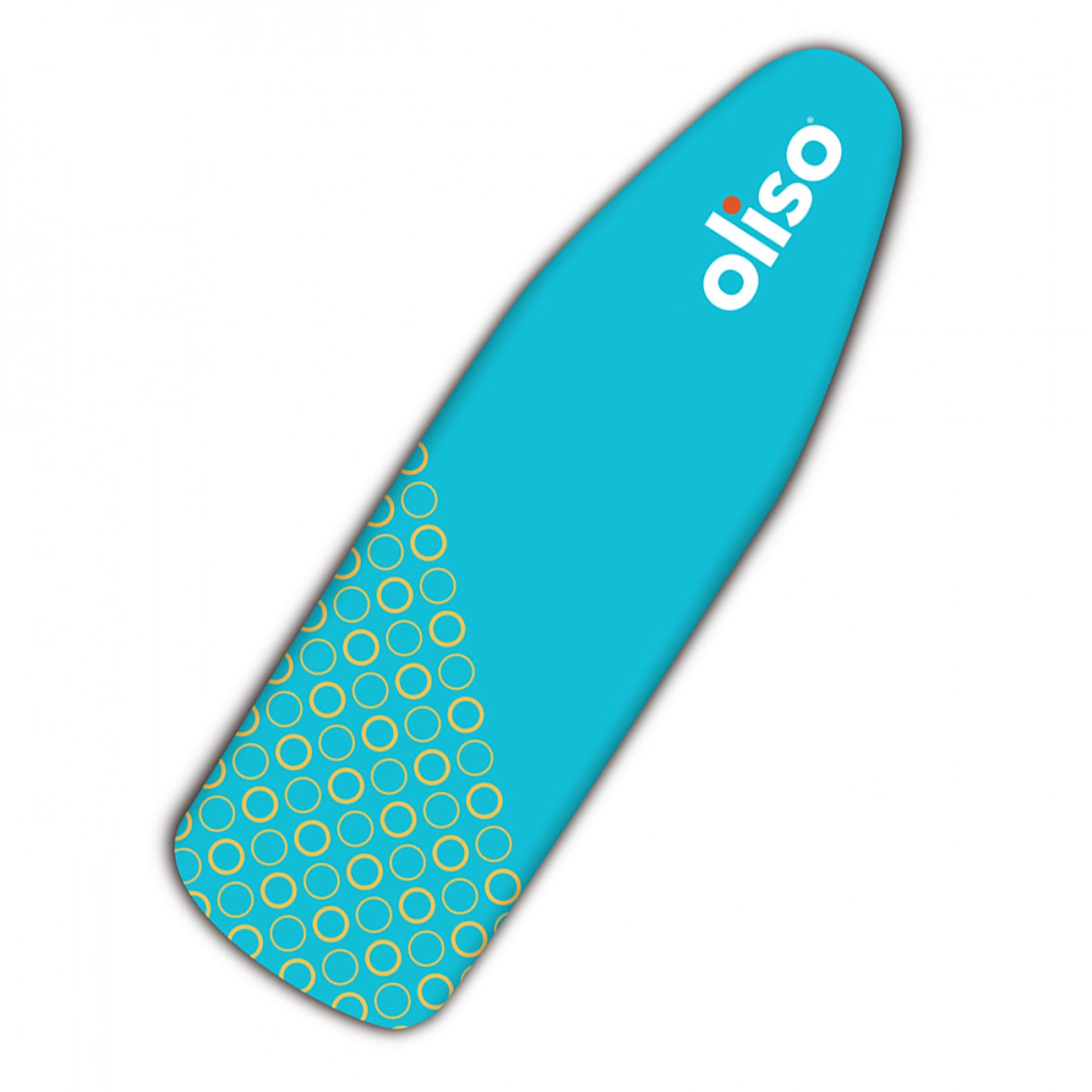 Oliso- Silhouette Ironing Board Cover: Turquoise/Yellow